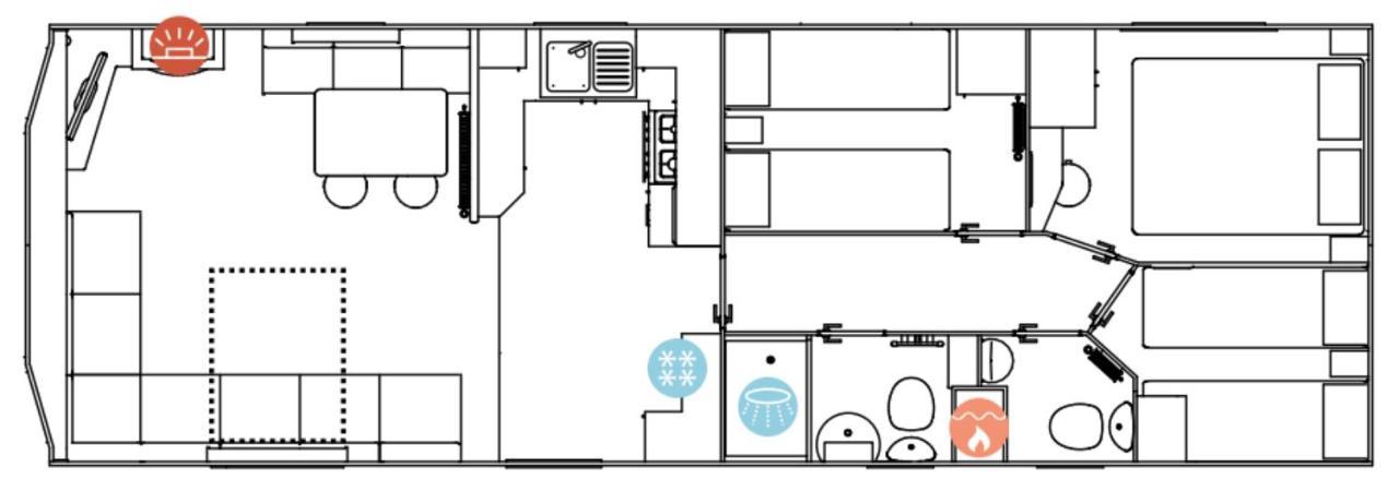 The Sandcastle - Family Holiday Home Near The Beach Camber Exteriör bild